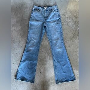 Madewell Women’s Flair Jeans 29 Tall (Curvy Fit)